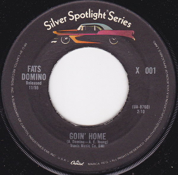 Accords et paroles Goin Home Fats Domino