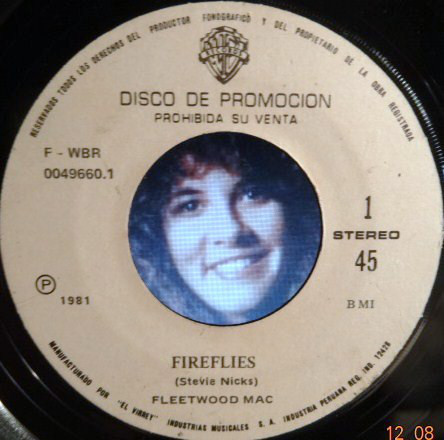 Accords et paroles Fireflies Fleetwood Mac