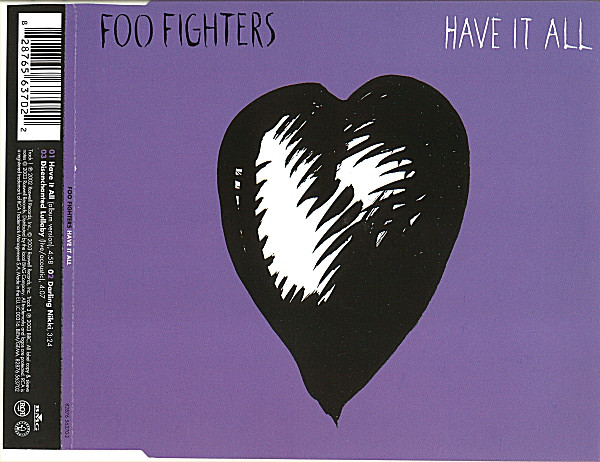 Accords et paroles Have it all Foo Fighters