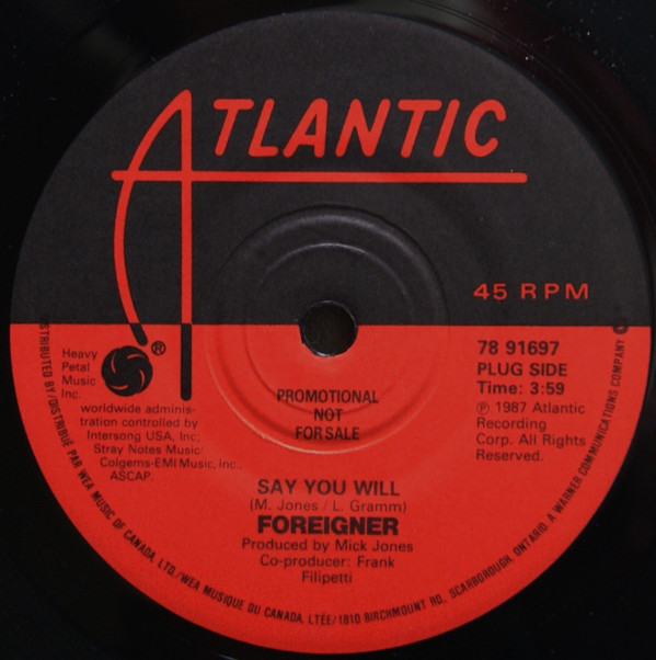 Accords et paroles A Night To Remember Foreigner