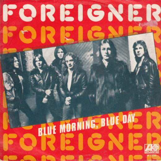 Accords et paroles Blue Morning, Blue Day Foreigner