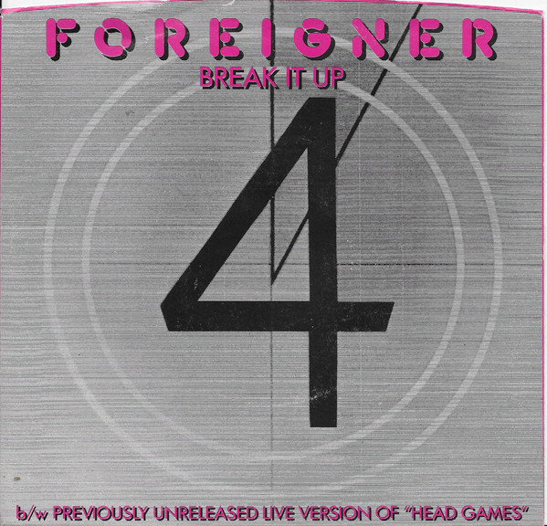 Accords et paroles Break It Up Foreigner