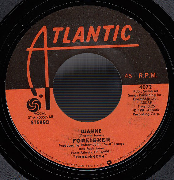 Accords et paroles Luanne Foreigner