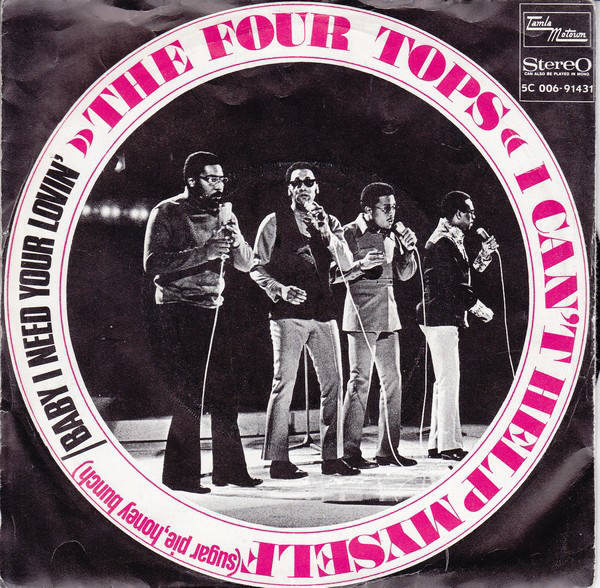 Accords et paroles I Can't Help Myself Sugar Pie Honey Bunch Four Tops