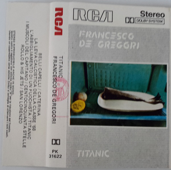 Accords et paroles Titanic Francesco De Gregori