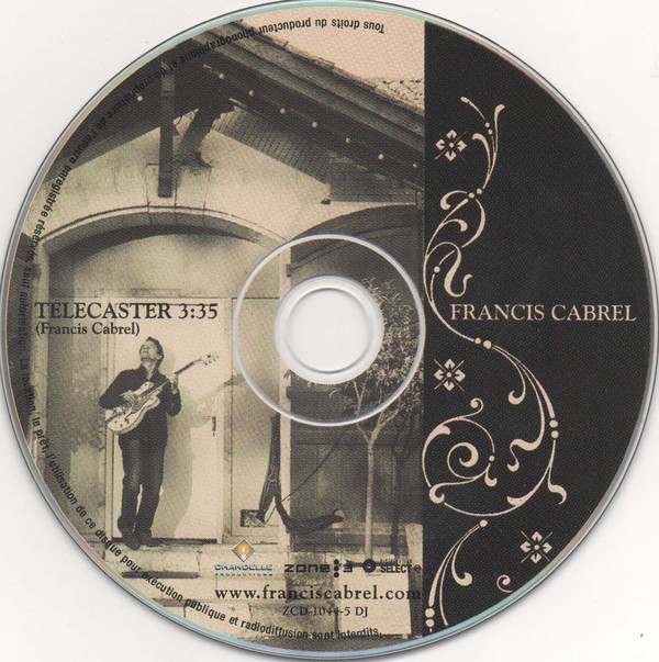Accords et paroles Telecaster Francis Cabrel