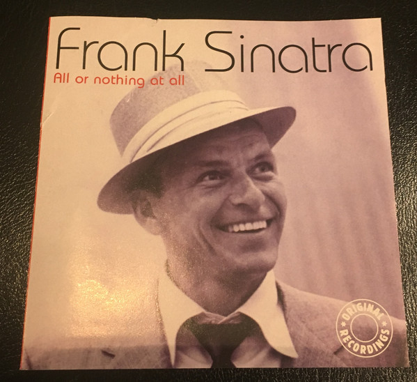 Accords et paroles All Or Nothing At All Frank Sinatra