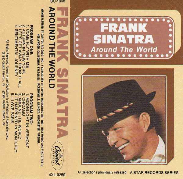 Accords et paroles Around The World Frank Sinatra
