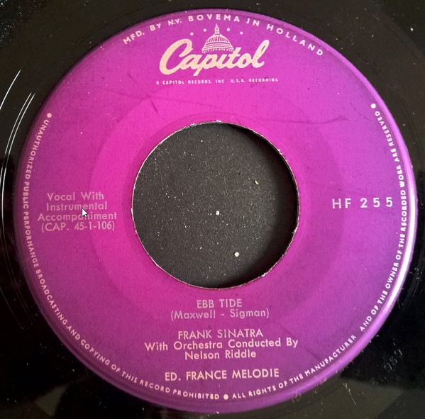 Accords et paroles Blues In The Night Frank Sinatra