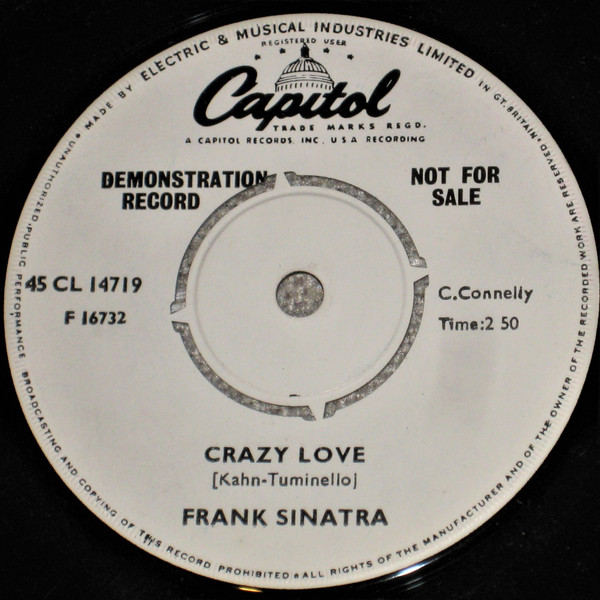 Accords et paroles Crazy Love Frank Sinatra