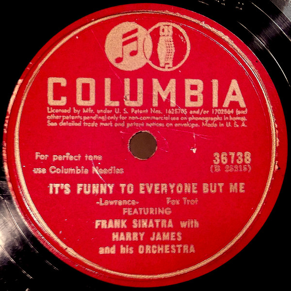 Accords et paroles Don't Take Your Love From Me Frank Sinatra