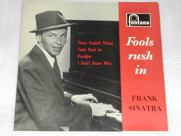 Accords et paroles Fools Rush In Frank Sinatra