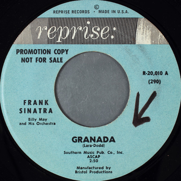 Accords et paroles Granada Frank Sinatra