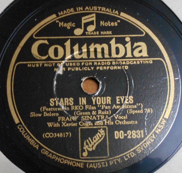 Accords et paroles I Should Care Frank Sinatra