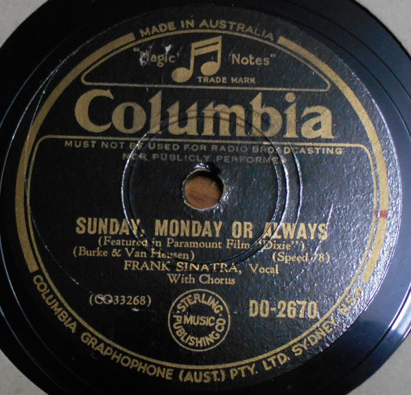 Accords et paroles If You Please Frank Sinatra