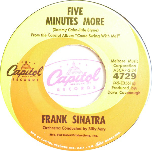 Accords et paroles I'll Remember April Frank Sinatra