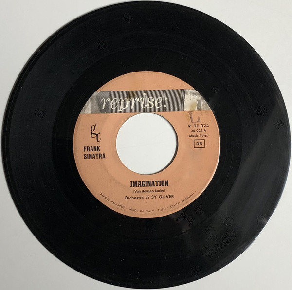 Accords et paroles Imagination Frank Sinatra