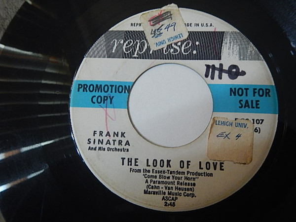 Accords et paroles The Look Of Love Frank Sinatra