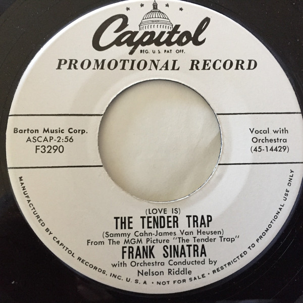 Accords et paroles Love Is The Tender Trap Frank Sinatra