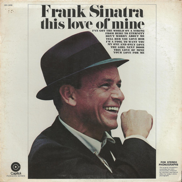 Accords et paroles This Love Of Mine Frank Sinatra