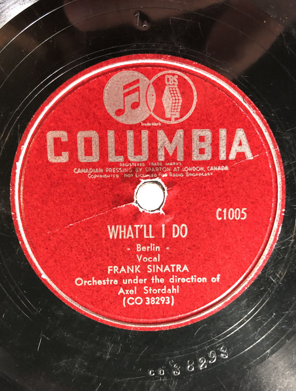 Accords et paroles What'll I Do Frank Sinatra