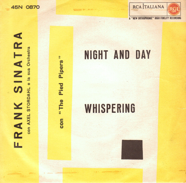 Accords et paroles Whispering Frank Sinatra