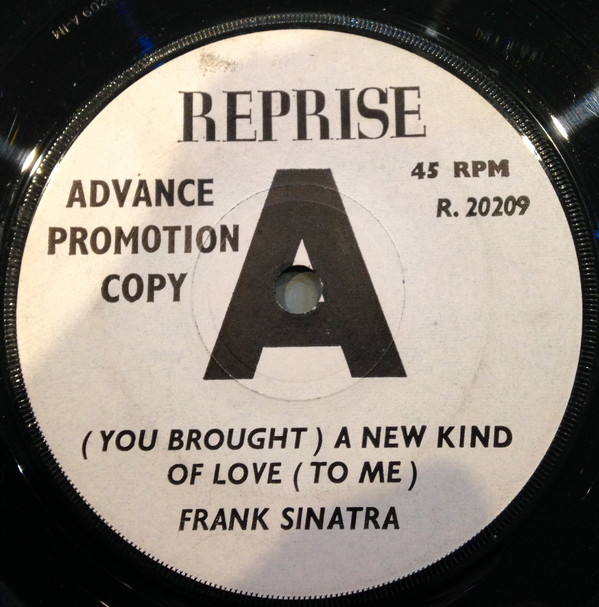 Accords et paroles You Brought A New Kind Of Love To Me Frank Sinatra