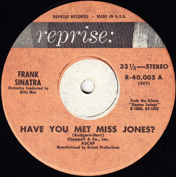 Accords et paroles You're Nobody Til Somebody Loves You Frank Sinatra