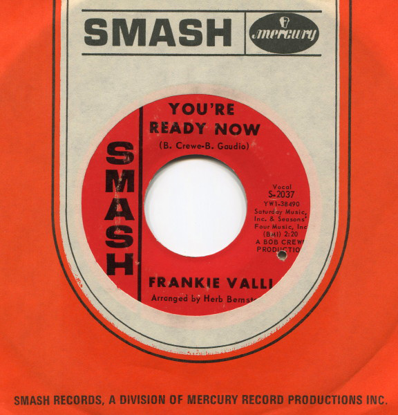 Accords et paroles Cry For Me Frankie Valli