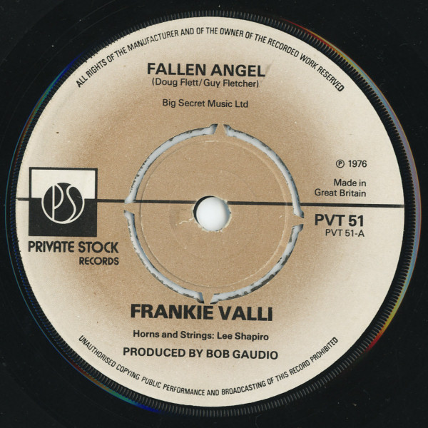 Accords et paroles Fallen Angel Frankie Valli