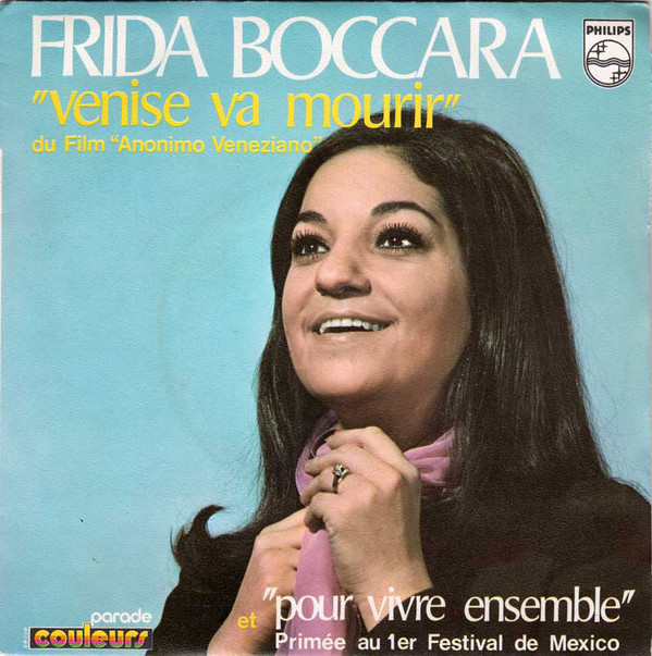 Accords et paroles Venise Va Mourir Frida Boccara