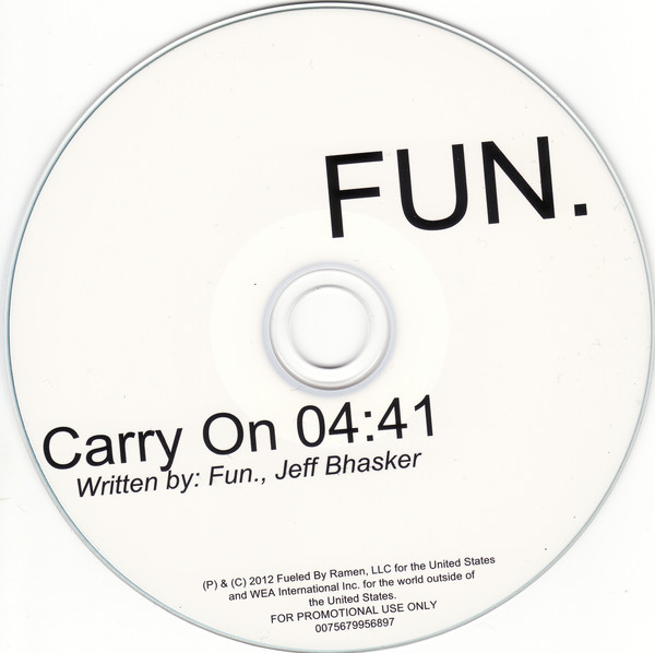 Accords et paroles Carry On Fun
