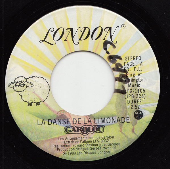 Accords et paroles La danse de la limonade Garolou
