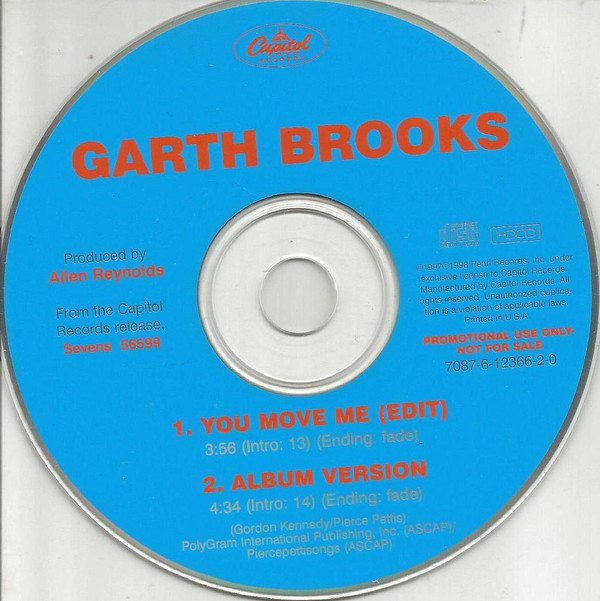 Accords et paroles You Move Me Garth Brooks