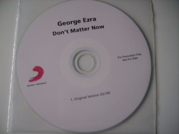 Accords et paroles Don't Matter Now George Ezra
