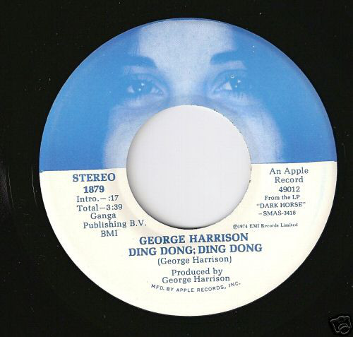 Accords et paroles Ding Dong, Ding Dong George Harrison