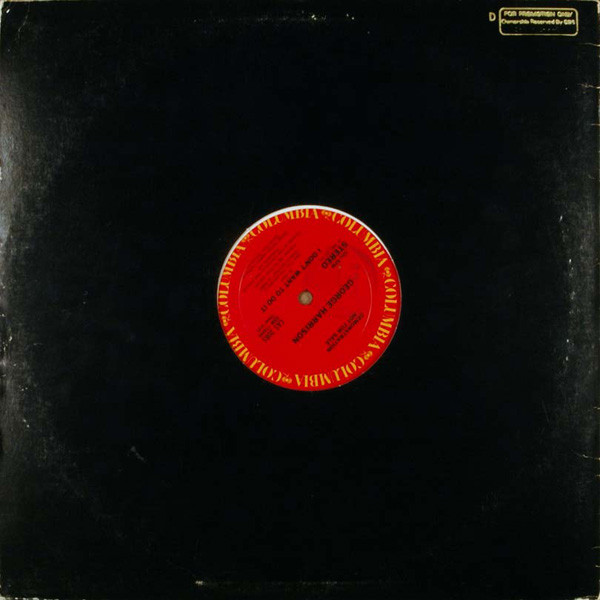 Accords et paroles I dont want to do it George Harrison