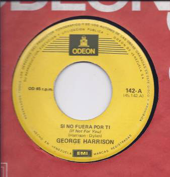 Accords et paroles If Not For You George Harrison