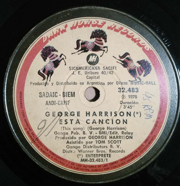 Accords et paroles Learning How To Love You George Harrison