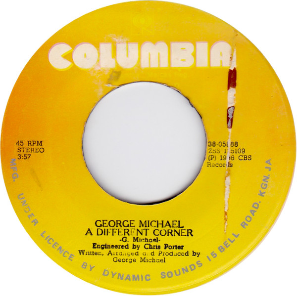 Accords et paroles A Different Corner George Michael