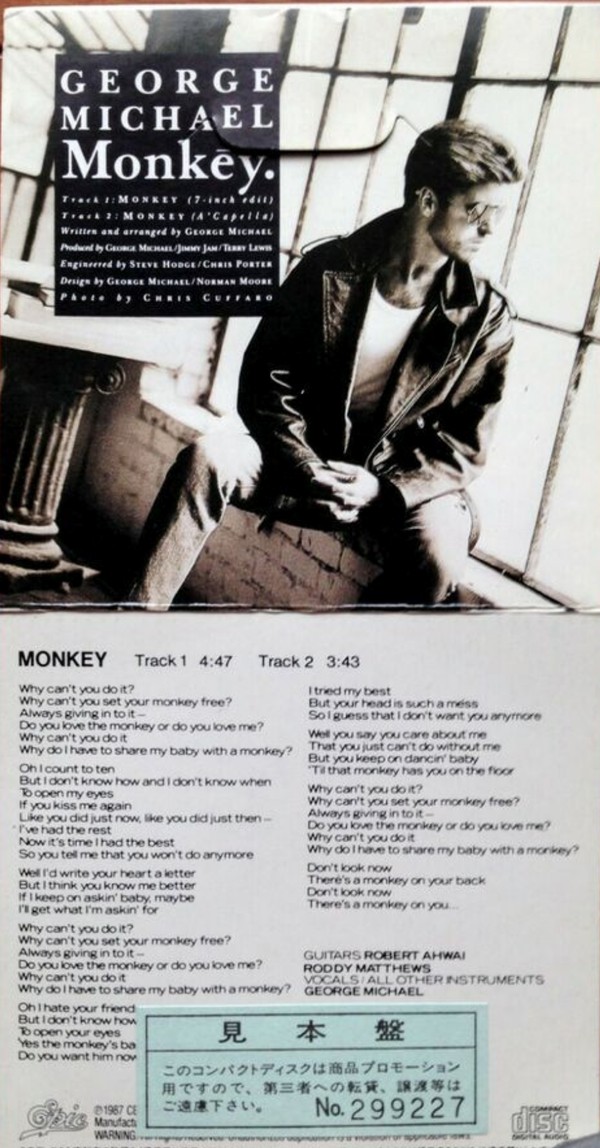 Accords et paroles Monkey George Michael
