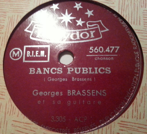 Accords et paroles La cane de Jeanne Georges Brassens
