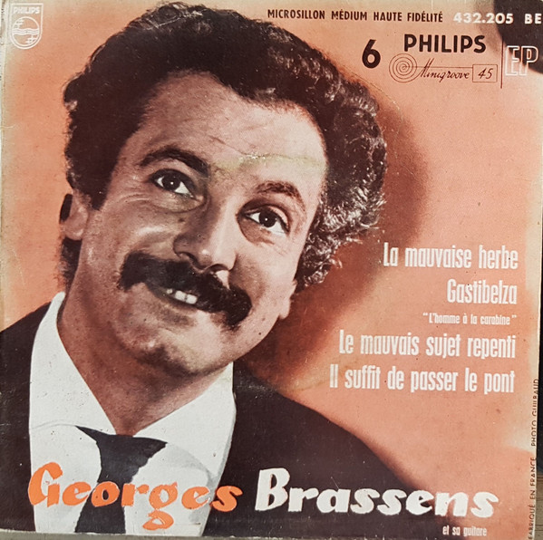 Accords et paroles La mauvaise herbe Georges Brassens