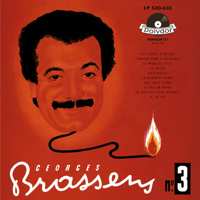 Accords et paroles P... de toi ! Georges Brassens