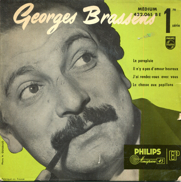 Accords et paroles Le parapluie Georges Brassens