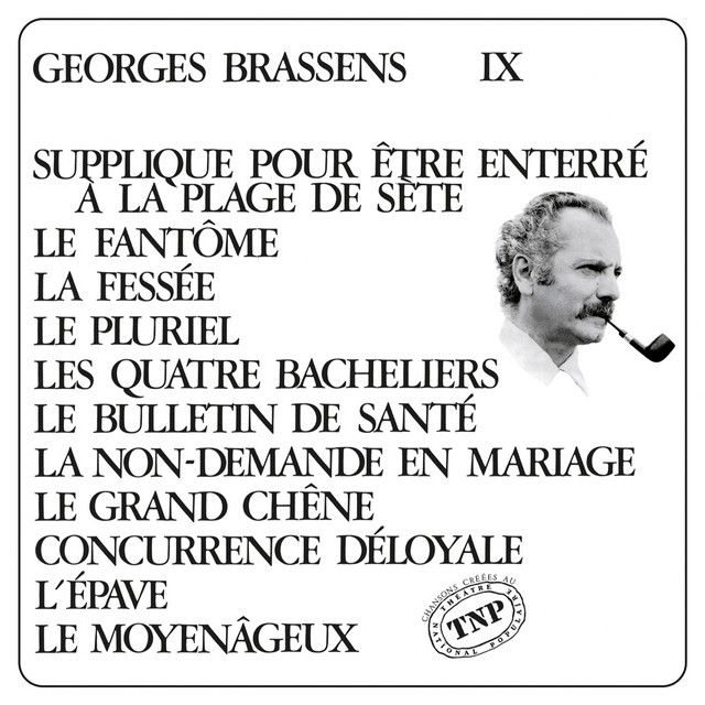 Accords et paroles Le pluriel Georges Brassens