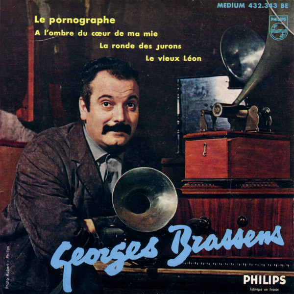 Accords et paroles Le pornographe Georges Brassens