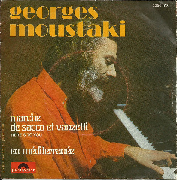 Accords et paroles En Méditerranée Georges Moustaki