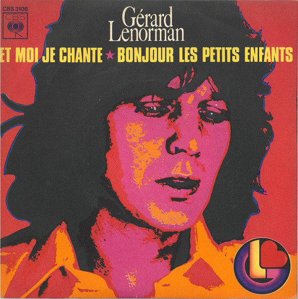 Accords et paroles Et moi je chante Gérard Lenorman