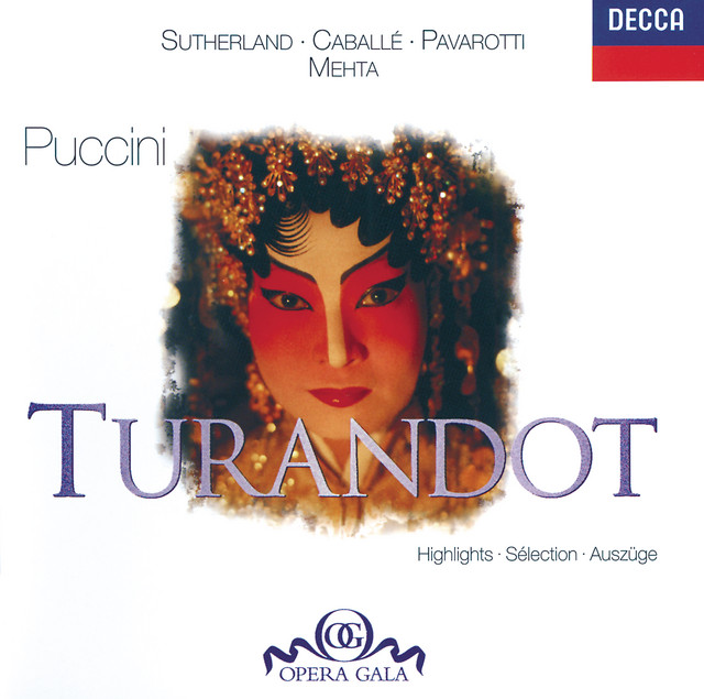 Accords et paroles Nessun Dorma Giacomo Puccini